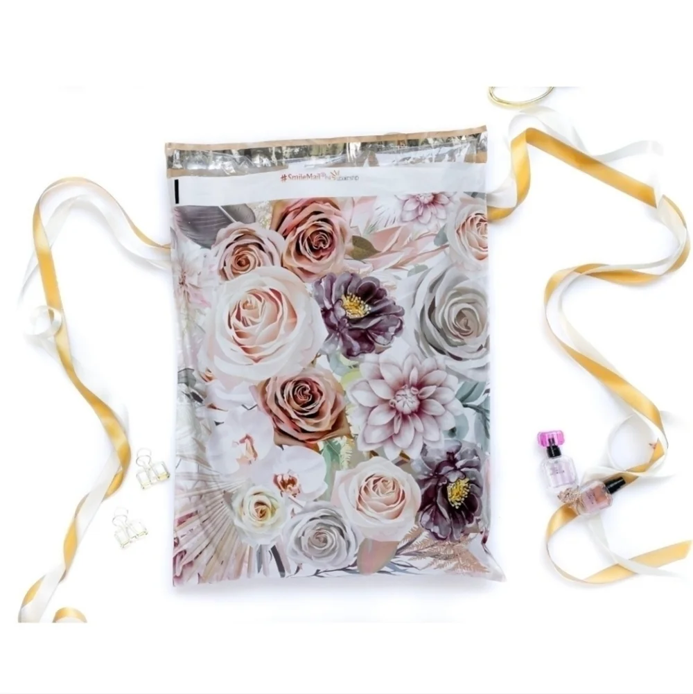 30 BOHO FLORAL THEMED POLYMAILER BUNDLE•30 PACK - Picture 8 of 9